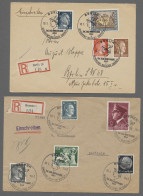 FDC/Brf./GA Deutsches Reich - 3. Reich: 1943, Tag Der Briefmarke, über 260 Belege, Dazu Brie - Briefe U. Dokumente