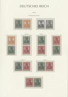 **/* Deutsches Reich - Zusammendrucke: 1913-1941, Postfrische Sammlung (einige Ungebr - Se-Tenant