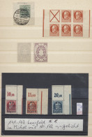 **/*/(*)/o Deutsches Reich - Nebengebiete: 1850-1939, Sammlung In Allen Erhaltungsformen In - Collections