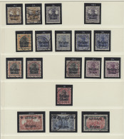 O/**/*/o/Briefstück/Brf. Deutsches Reich - Nebengebiete: 1914-1939, überwiegend Gestempelte Sammlung In E - Collections