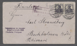 Brf./AK Feldpost 1. Weltkrieg: 1915-1918, Partie Von 3 Feldpostbelegen Mit U.a. Einem Br - Altri