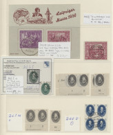 **/o DDR: 1949-1958, Doppelt Bzw. Einmal Postfrisch Und Einmal Gestempelt Geführte Sa - Collections