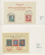 **/*/Brf. Bundesrepublik Deutschland: 1949-2017, Umfangreiche Sammlung In Drei Falzlos-Vor - Collections