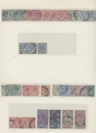 (*)/*/**/o/Cover Gibraltar: 1886/1977, Interessante Sammlung, Ungebraucht, Postfrisch, Gestempelt - Gibraltar