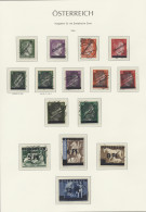 O/**/* Österreich: 1945-2000, Gestempelte Sammlung In Zwei Leuchtturm-Falzlosbindern, O - Collections