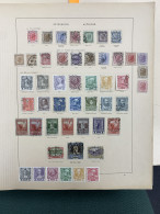 */o/Briefstück Österreich: 1883-1922, Ungebrauchte Und Gestempelte Sammlung In Einem Altem Vord - Sammlungen