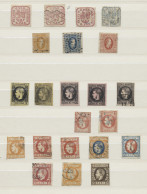 */(*)/o Romania: 1862-1880, Fürstentum, Partie Der Ausgaben Ab Mi.-Nr. 9 II Mit Besseren - Used Stamps