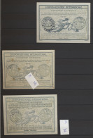 GA Sweden - Postal Stationery: 1914-1998, Collection Of 134 International Reply Cou - Ganzsachen