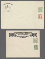GA/* Schweiz - Privatganzsachen: Sammlung Von 125 Verschiedenen Aktenfrischen Ungebra - Entiers Postaux