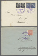 O/*/Cover/GA Czechoslowakia: 1918-1938, Sammlung Der I. Republik Auf Selbstgestalteten Blätte - Lettres & Documents