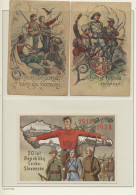 Cover/GA Czechoslowakia: 1919-1955, BELEGE, Sammlung In Leuchtturm-Ringbinder Mit 78 Bele - Briefe U. Dokumente