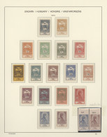 **/o/*/on Piece Hungary: 1913-1918, Umfangreiche Sammlung Der Späten Ausgaben Der Monarchie, Dar - Used Stamps