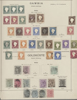 */o The Gambia: 1869-1886, Kleine Ungebrauchte Und Gestempelte Sammlung Der Victoria - Gambie (1965-...)