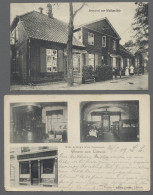 AK Ansichtskarten: 1898-1910, Partie Von 26 Ansichtskarten Mit U.a. Schleswig-Holst - 500 Cartoline Min.