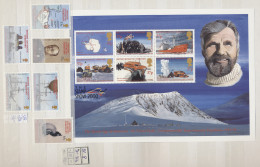 ** Thematics: Antarctic: 1944-2015, Postfrische Sammlung In 5 Einsteckbüchern Mit U - Andere