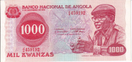 BILLETE DE ANGOLA DE 1000 KWANZAS DEL AÑO 1979 EN CALIDAD EBC (XF) (BANKNOTE) - Angola
