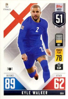 CD51 Kyle Walker - England - Topps Match Attax - The Road To UEFA Nations League Finals 2022 - Trading Cards