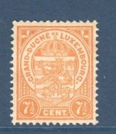 Luxembourg, Yv 94, Mi 107, **, - 1907-24 Abzeichen