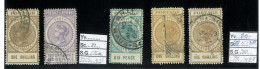 P1836/9 - SOUTH AUSTRALIA , 5 DIFFERENT POSTAGE AND REVENUE STAMPS FINE USED/VERY FINE USED - Autres & Non Classés