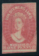 P1844 - TASMANIA SG 28 , MINT LH. LUXUS - Other & Unclassified