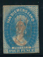 P1842 - TASMANIA SG 16 , 4 MARGINS , PENN CANCELLED - Other & Unclassified