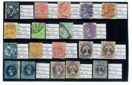 P1781 - SOUTH AUSTRALIA ,NICE CLEAN LOT ALL STAMPS CATALOGUED WITH SG AND SCOTT NUMBER. - Otros & Sin Clasificación