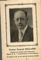CPA  Photo     Docteur Fernand HOLLANDE   Militant Et Elu Socialiste De L'Aisne - Syndicats
