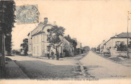 95-VIARMES- ROUTE D'ASNIERES ET AVENUE DE ROYAUMONT - Viarmes