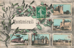 Montmirail * Souvenir De La Commune * Cpa 5 Vues - Montmirail