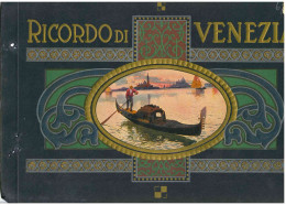 COPERTINA ALBUM FOTOGRAFICO CARTOLINA RICORDO DI VENEZIA - SOLO COPERTINA - CM 20X30 - Boeken & Catalogi