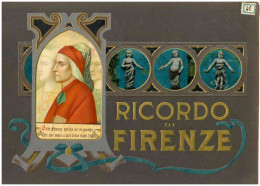 COPERTINA ALBUM FOTOGRAFICO CARTOLINA RICORDO DI FIRENZE SOLO COPERTINA - CM 20X30 - Bücher & Kataloge