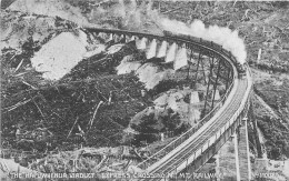 NOUVELLE ZELAND - The Hapuwhenua Viaduct - Express Crossing N.I.M.T. Railway - Train - Nouvelle-Zélande