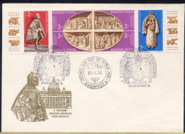 MAGYAR - UNGHERIA - FDC 1982 -  VATIKANI - FDC