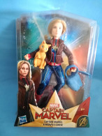 CAPTAIN MARVEL E MARVEL'S GOOSE HASBRO BAMBOLA DOLL - Muñecas