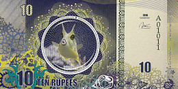 AVOCARE ISLAND 10 Rupees  2016 UNC - Ficción & Especímenes