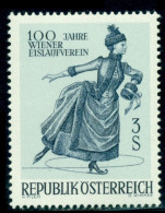 1967 Ice Skating, Vienna Women Figure,Fashion,Dress,Austria,Mi.1231, MNH - Figure Skating