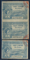 FRANCE - 3 Tickets D'entrée De L' Exposition Universelle De 1900 - Tickets - Entradas