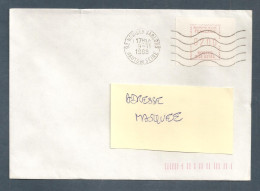 France, Distributeur, 117, S 01, Distributeur Frama Satas, Oblitéré, TTB, 92184, 1 Enveloppe - 1981-84 LS & LSA Prototypes