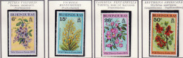 HONDURAS BRITANNIQUE - Fleurs, Easter Flowers, Petrea Grimpante, Rose Salvador, Erythrine - 1972 - MNH - Honduras Británica (...-1970)