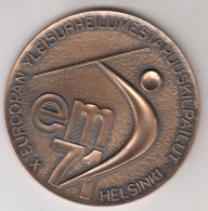 8983  --  FINLAND  HELSINKI  MEDALL - Gymnastiek