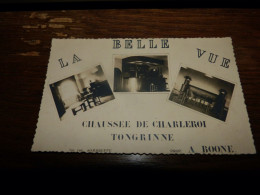 BC14-48  Carte  Photo Publicitaire Sombreffe Tongrinne La Belle Vue - Sombreffe