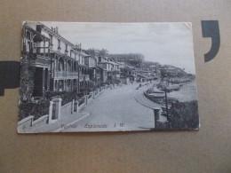 VENTNOR ISLE OF WIGHT ( ENGLAND ANGLETERRE ) ESPLANADE  1906 BEAU TIMBRE - Ventnor