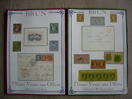 VENTES BRUN 2005  2 VENTES SUR OFFRES - Catalogues For Auction Houses