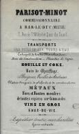 1867 TIMBRE EMPIRE Oblit. Gros Ch.  Bar Le Duc (Meuse) Parisot Minot Transports Houille Coke Pour Adjudication à Metz - 1800 – 1899