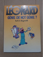 BD LEONARD  N° 26   Avec  DEUX DEDICACES De  TURK  Et  DEGROOT - Léonard