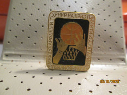 Basketball Tournament TBILISI 1972 Badge - Basketball