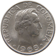 COLOMBIA 10 CENTAVOS 1968 TOP #s061 0555 - Kolumbien