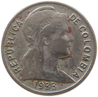COLOMBIA 2 CENTAVOS 1933 #a061 0667 - Colombie