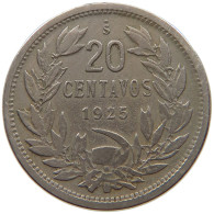 CHILE 20 CENTAVOS 1925 #a061 0313 - Chili