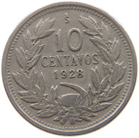 CHILE 10 CENTAVOS 1928 #a046 0685 - Chili